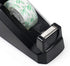 BOMEI PACK Tape Dispensers Desk, 1 Pack Black with 12Rolls Transparent Tape, 1 Inch Core, for Gift Wrapping, School, Office and Home...