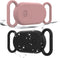 2 Pack Waterproof Dog Collar Holder Compatible with Samsung Galaxy SmartTag 2, Silicone GPS Tracker Hidden for Galaxy Smart Tag 2, Anti-Lost Dog C...