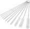 Long Straw Cleaner Brush Set,10 Pcs 8.2 Inch Botthle Cleaning Brush and Nylon Tube Brush Brush Kit for Sippy Cup Narrow Neck Tubes, Water Bottles,...