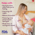 NatureBond Silicone Breast Pump with lid, Stopper, Strap, Pouch. Breastfeeding Essential Premium All in 1 Set. 3.4oz 100ml (Premium All-in-ONE)...