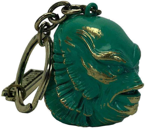 Factory Entertainment Universal Monsters Creature from The Black Lagoon Head Sculpted Keychain...