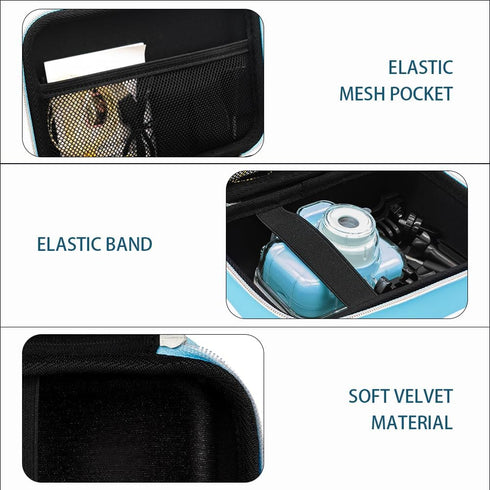 Leayjeen Camera Case Compatible with Agoigo/PROGRACE/Ourlife/BRYSETEN and More Kids Waterproof Digital Video Camera Toy-Girls Boys Birthday Gifts ...