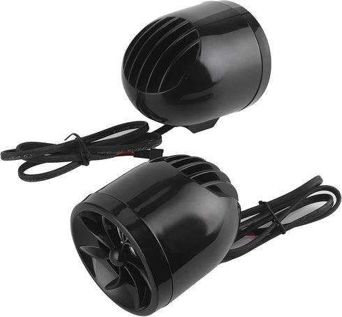 Fydun Motorcycle Speaker 12V Speaker for Audio Music Amplifier High Power Loudspeaker with Light Effect Plug and Play...