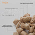 Freeze Dried Cheese Dog Treats - Grain-Free, High-Protein Pasteurized Dog Treats Made in The USA - Human-Grade, Minimally Processed & Preservative...
