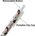 Maydahui 12Pcs Cartoon Milk Cow Eternal Pencils Retractable HB 0.5mm Cow Print Everlasting Pencils Magic Inkless Pencil for Student Teacher School...