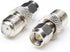 SMA Male to F Female Connector, SMA to F type Coax Adapter 2Packs...