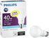PHILIPS 469809 4-Pack 40W Equivalent Daylight A19 Medium LED Light Bulb, 4 Count (Pack of 1)...