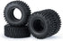 4PCS 1.0" Crawler Tires Rubber Wheel Tires Set for 1/24 Axial SCX24 90081 AXI00001 AXI00002 AXI00005 AXI00006 RC Crawler Car (50mm)...