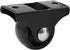 Luomorgo 12 Pack 1" Caster Wheels Rigid Fixed Non Swivel Casters with Metal Top Plate Hard Plastic Wheels for Furniture, Black...