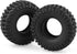 1.0 RC Tires w/Foam All Terrain Tire for TRX4M SCX24 1/18 1/24 Crawler Truck, 54 * 20mm...