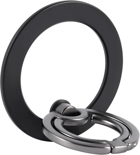 metisinno Magnetic Phone Ring Holder for iPhone 14/13/12 MagSafe Accessory Magnetic Phone Grip and Finger Ring, Remove for Wireless Charging Compa...