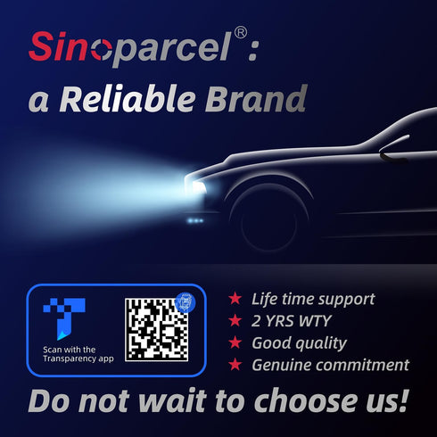 Sinoparcel D2S Xenon HID Headlight Bulbs - 8000K 35W High Low Beam 66240 85122UB 66040,etc Replacement Lights - Pack of 2...