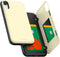 GOOSPERY iPhone XR Wallet Case with Card Holder, Protective Dual Layer Bumper Phone Case - White...