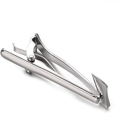 Yoursfs Electrician Tie Bar For Men 316L Stainless Steel Silver Nail Novelty Construction Tie Clips Jewelry...