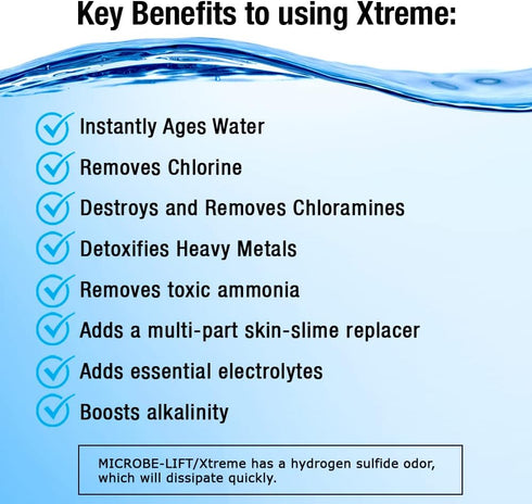 MICROBE-LIFT Xtreme for Salt and Fresh Water Home Aquariums, 8-Ounce,XTA08...