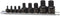 Titan 16138 9-Piece Low Profile Impact Triple Square Bit Socket Set...