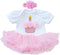 MAIHAO Reborn Baby Dolls Clothes for 17-22 Inch Newborn Baby Doll Girl, Baby Doll Clothes Outfit Accessories fit 17-22 Inch Baby Doll Girl (Pink C...