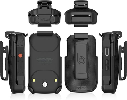 BELTRON Holster for DuraXV, DuraXE Epic, DuraXA - Heavy Duty Rotating Belt Clip Holder Case for Kyocera DuraXE Epic E4830 AT&T/FirstNet, DuraXV Ex...
