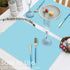 Extra Large Silicone Mats, Food Grade & Thick Silicone Pad Table Mat for Crafts, Kids Placemat, Silicone Heat Resistant Mat Kitchen Counter Mat fo...