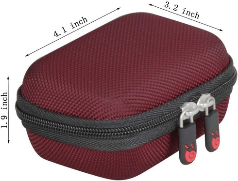 Hermitshell Hard EVA Travel Case for Sony WF-1000XM3 Industry Leading Noise Canceling Truly Wireless Earbuds (Red)...