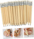 Ciieeo Woodcase Pencils 35pcs Mini Short Pencil Mini Golf Mini Pencils Mini Erasers Wood Color Wooden Eraser Erasable Pencils...