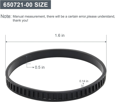 650721-00 Bandsaw Rubber Tires for Dewalt DWM120 A02807 DCS374 DW328K...