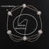 Missgrace Women Dainty Bohemian Rhinestones Head Chain Hair Accessories for Bridal...