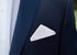 Boy's First Communion White Crucifix 10 x 10 Satin Pocket Square...