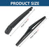 Rear Windshield Wipers Blade Arm Set for Kia Soul 2010-2019 / Kia Soul EV 2015-2019 Back Glass Wiper Arm Blade Replacements All Seasons Fit,Replac...