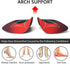Dr. Foot's 3/4 Length Orthotic Insoles, High Arch Support Inserts for Flat Feet Plantar Fasciitis Over-Pronation and Foot Pain (Medium (Men's 6.5-...