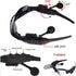 Wireless Sunglasses Smart Glasses Men Women Sport Glasses Music Sunglasses Headphone Stereo Sound Handfree Earphone for Smart Phone PC Outdoor Fis...