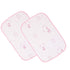 2pcs Pack Monvecle Baby Infant Waterproof Cotton Changing Pads Washable Resuable Diapers Liners Mats, Pink Bear-2pcs Medium 28" x 20"...