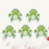 Healifty 50Pcs DIY Wooden Buttons,Sewing Buttons Frog Buttons 2 Holes Buttons Animal Buttons for Sewing DIY Craft Multicolored...