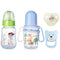 JIZHI 4 Pieces Reborn Baby Doll Accessories, 2 Baby Doll Bottles and 2 Magnetic Pacifier, Baby Doll Pacifier Feeding Bottle Set for Reborn Dolls, ...