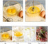 Stainless Steel Semi-Automatic Whisk Egg Whisk Hand Push Rotary Whisk Blender Semi Auto Egg Beater Hand Push Mixer Stirrer Egg Scrambler for Blend...