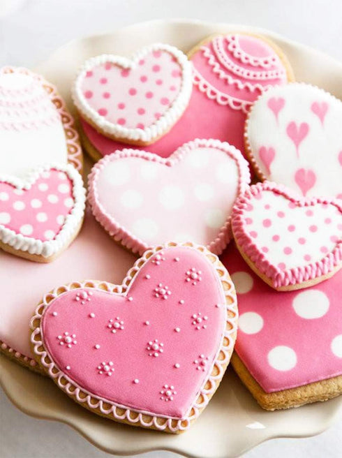 Kanntie 3 Pieces Heart Cookie Cutter Set - Premium Stainless Steel...