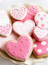 Kanntie 3 Pieces Heart Cookie Cutter Set - Premium Stainless Steel...