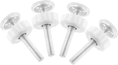 4 Pack Baby Gate Threaded Spindle Rod M10 (10mm) Baby Gate Screw Replacement Hardware Parts Kit for Pressure Mounted Baby & Pet Safety Gates & Sta...