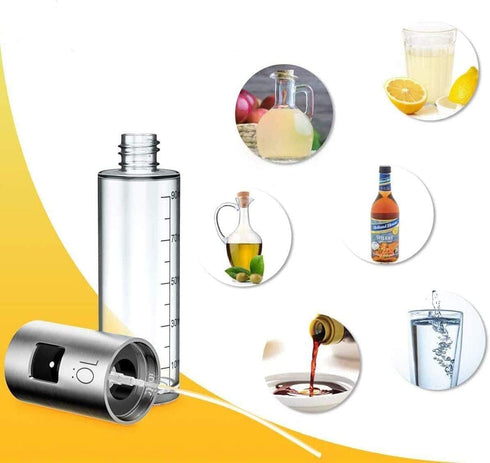 Oil Sprayer for Cooking, Olive Oil Spray Bottle for Kitchen 100ml Glass Olive Oil Sprayer Mister Oil Vinegar Spritzer Sprayer Glass Bottles for Co...