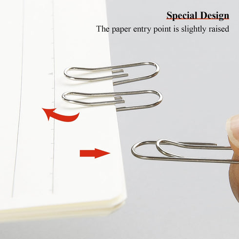 M&G Paper Clips 600pcs Medium Metal Paper Clips for File Paper Document Organizer, Anti-Rust Paperclips Ideal for Home Chool Office Use (3 Boxes)...