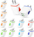 12 Pcs Fast USB Wall Charger USB Charging Block Bulk USB Charger Adapter Plug Cube 2.1A USB Wall Charger Replacement for Most Smartphones and Tabl...