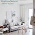 Safiyya White Wallpaper White Contact Paper Waterpoof Peel and Stick Wallpaper Self-Adhesive Wallpaper Removable Contact Paper for Walls 39.3"x17....