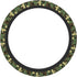 Green Steering Wheel Cover for Men,Green Camouflage Print 14.5 Steering Wheel Cover Protector Non Slip Durable Universal Automotive Accessories Ca...