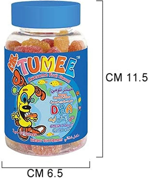 DHA Omega-3 Gumee, Lemon/Orange/Strawberry, 60 Count...