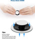 JOYTUTUS HD Blind Spot Car Mirror 4 Pack Accessories Round Convex Mirror Frameless Side Rear View Mirror with Wide Angle 360° Adjustable Glass ABS...