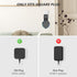 WALI Outlet Wall Mount, Holder Stand for Echo Dot 3rd Gen, Smart Home Speakers Plug Mount for Alexa with Cable Management, (AMM002-B), 1 Pack, Bla...