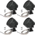 4 Pcs 500W Dome Tweeters Car Speaker, TP-006A High Power Stereo Car Tweeter Mini Dome Tweeter Speakers Surface Mounting on Car Truck and Boat......