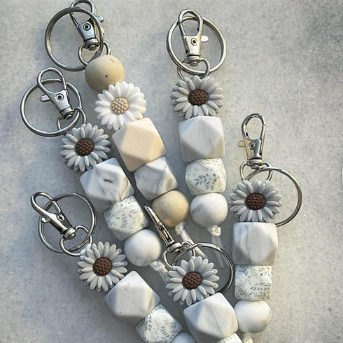 50Pcs Premium Swivel Snap Hook Keychains with Key Rings, Metal Keychain Clip and Key Ring, 25Pcs Key Chain Hooks and 25Pcs Key Rings for Lanyard C...