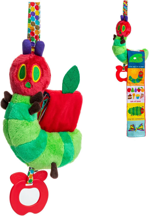 KIDS PREFERRED World of Eric Carle The Very Hungry Caterpillar Roll Out Activity Toy with Teether, Multicolor (55734)...