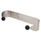 Wood Grip Contemporary Paper Towel Holder - Cabinet & Wall Mountable | Stylish, Space-Saving Design in Satin Nickel | Versatile & Easy Install for...